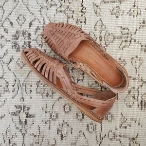 Leather Craft handmade leather huaraches size 8